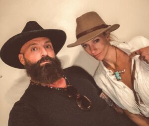 A.J. Cook Instagram - Ride or Die. Happy Birthday @nathanandy 💋