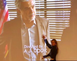 A.J. Cook Instagram - THIS WEDNESDAY PEOPLE!!! My directorial debut finally happens. So excited for you to see it!! #cbs #criminalminds #director #dream