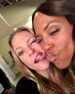 A.J. Cook Instagram - I had to say goodbye to some iconic television characters yesterday. #Prentiss #Rossi #Lewis #Simmons #Alvez  I love these crazy cats. Only one more day left of filming #criminalminds  #wheelsup