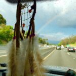A.J. Cook Instagram – #dreamcatchers and #rainbows  How #unicorns are made. 🦄 @nathanandy