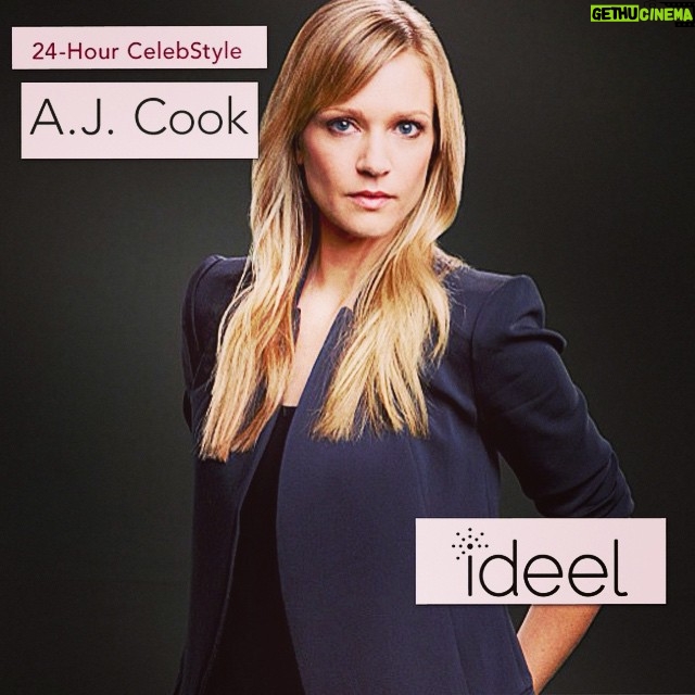 A.J. Cook Instagram - What are some of your must-have wardrobe essentials? Mine are all up on my favorite shopping website @shopideel! Check out www.ideel.com/ajcook and tell me about some of your favorite things!
