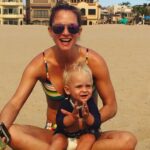 A.J. Cook Instagram – This pretty much sums up my weekend. So much JOY and LOVE. Thank you for all the birthday wishes for both Phoenix and myself. I cannot believe my little Nix is 1 years old already!!! 📷 cred @smjc2012