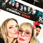 A.J. Cook Instagram - So much to celebrate! Thank you for all the birthday love yesterday. Today is my sons 3rd birthday and Criminal Minds 300th episode celebration!! Much to be grateful for. Thank you for letting us into your living rooms and loving these characters as much as we do. #family #criminalminds #300 #bts #muchlove 💗☺️