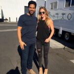A.J. Cook Instagram – And that’s a wrap on episode 1 of season 12! Welcome to the team @_adam_rodriguez #criminalminds #bts