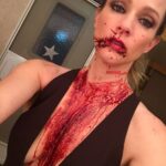 A.J. Cook Instagram - Some days are better than others... #fbf