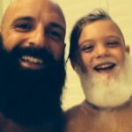 A.J. Cook Instagram - Father like son.