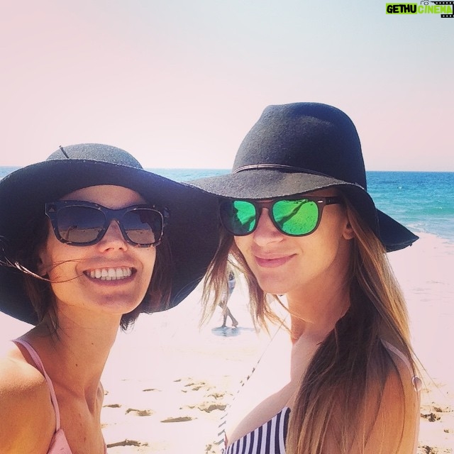 A.J. Cook Instagram - Happy international women's day. Spent mine with my girl @meghanrory #girlpower