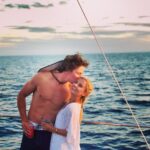 A.J. Cook Instagram - My head and heart is still in Hawaii. 💕🏝🔥🥂👰🏼🤵🏼💕Congrats to @catbelanger and @tofff73 for having such an epic wedding celebration. #hawaii #xoxo #love #dancinginthemoonlight 💃
