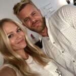 A.J. Cook Instagram - The man, the myth, the legend. Thanks for the summer blonde @justinandersoncolor #blondehair ☀️🏝😘