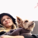 A.J. Cook Instagram - Goodbye my sweet girl. My heart and home feel a little emptier but I can feel your happiness as you can now run and leap into your next big adventure. #loveyou #doglover #zara #missyou 💕