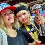 A.J. Cook Instagram - So proud of this kid. Bringing home the 🥈 with @teamrockstarvbc 🇺🇸 #usavolleyball #proudmom @mekhai.a
