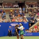 A.J. Johnson Instagram – “How many times I’ma say!!!”…
MOVE OUT DA WAY when the queens are in da buildin!! 😎✌🏾🚀

129 mph. 

Queens salute queens!!!🙏🏾👑

Throw a 👑 in the comments to salute @serenawilliams @venuswilliams !!!

#rp @serenawilliams