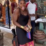 A.J. Johnson Instagram - Ok y’all… especially my #DST SORORS!! 🥰❤️🔺 While I’m not at National Convention in Indianapolis I’m in Senegal and Côte D’Ivoire refueling my spirit and thinking of you!!!🔺❤️😘😘 Y’All!!! 😲LOOK👏🏾WHAT👏🏾I👏🏾FOUND!!!😲😝🙌🏾❤️🔺 These gorgeous brass adjustable pyramid rings are hand crafted by our African brothers and just added to AJ AKUA’s AFRICA- the online store helping to support these talented artists that have no online presence! Until you come with me-Grab them and help support their craft!☺️🙌🏾❤️ HURRY!!! Limited offer! Now available at theajzone.com