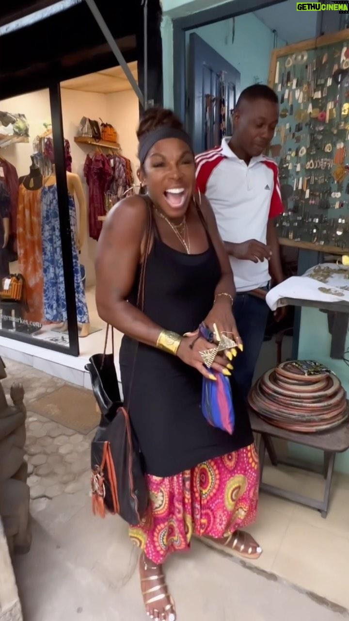 A.J. Johnson Instagram - Ok y’all… especially my #DST SORORS!! 🥰❤️🔺 While I’m not at National Convention in Indianapolis I’m in Senegal and Côte D’Ivoire refueling my spirit and thinking of you!!!🔺❤️😘😘 Y’All!!! 😲LOOK👏🏾WHAT👏🏾I👏🏾FOUND!!!😲😝🙌🏾❤️🔺 These gorgeous brass adjustable pyramid rings are hand crafted by our African brothers and just added to AJ AKUA’s AFRICA- the online store helping to support these talented artists that have no online presence! Until you come with me-Grab them and help support their craft!☺️🙌🏾❤️ HURRY!!! Limited offer! Now available at theajzone.com