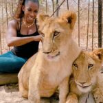 A.J. Johnson Instagram - Y'ALL!!!!😝🙌🏾 Do you remember my lion cubs??? I met them at 3 months old, then visited them at 6 months old. I just went to see them, now 2 years old!!!😍😍 The care taker said they are peaceful because they remember my voice- my love and my scent. They remember me!!!😲😳🥹🥹 Say hi to my soulmates- my peace -Kierra and Hunter!! 🥰☺️🙌🏾🙌🏾🙏🏾 Yup... my words for more in 2024? More particular...More bold. That includes who I hang out with. Help me tell em @ciara that's just how I roll. 🤷🏽‍♀️😝