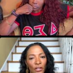 A.J. Johnson Instagram - “THE COUNTRY IS ON FIRE WITH COVID!!”😵‍💫😳😩😮😮😮 learning this and more from my #wcw the amazing @drjaynemorgan . PLEASE checkout this LIVE, share it and follow my sister soror @drjaynemorgan I love you LS, Thank you❤️😘🔺