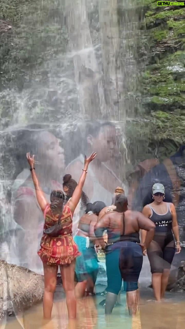 A.J. Johnson Instagram - You know I love my prayer meditation hikes- and my life in Africa is no different. In December , at THE AJ AKUA REBIRTH RETREAT, Ghana, we clear the noise from the year we leave behind, and welcome fresh ears for a fresh perspective. ☺️🙌🏾 A new year a new you…. Can’t wait to have you with me as we hike to my favorite waterfall for No voices…only water for sound meditation. You deserve to start 2024 with no noise. You coming? ☺️🙏🏾🇬🇭 Email theajzoneretreats@gmail.com