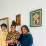 A.J. Johnson Instagram - When ever I arrive in Ghana it is a priority to visit the place and the woman that first embraced me in 2018 and has consistently mentored me in my passions for Africa especially Ghana. Now we are family and I am grateful 🙏🏾☺️. If you don’t know Dr Erieka Bennett, @ambassadoreriekabennett President of DAF ( Diaspora African Forum) @diasporaafricanforumofficial and Dr. Toni Luck, do yourself a favor and google them-get acquainted with their greatness. Always honored to be under Dr. Bennett’s mentorship and to collaborate with DAF on efforts to build #thebridgetobetter follow @thebridgetobetter to join the mission to build.☺️🙌🏾🙏🏾❤️🇬🇭
