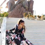 A.J. Johnson Instagram - Want some elevation? Want more clarity? Want to get unstuck? Go to Dakar, Senegal 🇸🇳and pray at the #AfricanRenaissanceMonument. Gotta download that couldn’t wait til Sunday😲😳 DIVINE RISK TAKING… It’s when you risk releasing control and walk in the discomfort you’ve been avoiding? It’s divine because that discomfort forces you to surrender CMON GOD!!! to trust God’s guidance … and THAT’s where your blessings live. You follow? Ooooooweee!!!😳 🖤🤍AJ AKUA #awomanwithglobaloptions #elevation #senegal