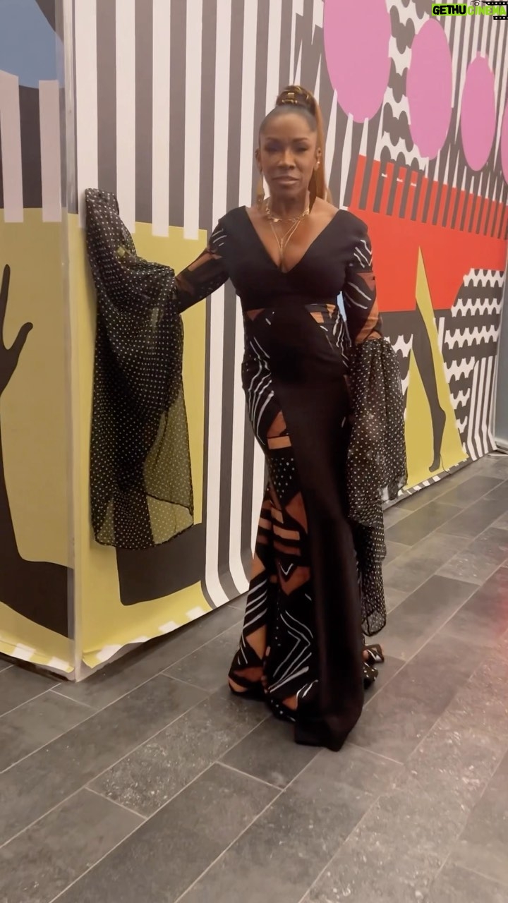 A.J. Johnson Instagram - As we continue to celebrate women this month, I’m honored to be covered in the garments love and energy of my amazing sisters on the continent responsible for these custom gorgeous looks highlighting fabrics from Cote D’Ivoire 🇨🇮! Thank you to the village that made me feel like African royalty from the historic #Ghana citizenship ceremony in Washington DC to Beverly Hills celebrating my Ghanaian brother #BorisKudjoe on his 50th. ❤️🙏🏾 #awomenwithglobaloptions has a global team. THIS is a @bridgetobetter !! Big gratitude to my team I love you madly🙏🏾😘 Dresses @nanawax ( Côte D’Ivoire) Hair / make up @jtavar_ ( Miami) @beverlyhillshair ( LA) Styling @tiffthestylist ( LA) @styledbyudi ( Nigeria) Jewels #mamaAfrica ( Ghana) Shoes @barbarabuiofficial ( Paris) 🎼 @queenlatifah #womenshistorymonth