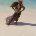 A.J. Johnson Instagram - Welcome to #ARUBA🇦🇼!! A cultural melting pot of Spanish- Creole - French and joy soul deep! My first visit.. Yup... I am a virgin on #VirginVoyages ☺️🙌🏾 and as a 1st time visitor I loved the shopping -the beach -the people- the peace... I love all that is Aruba !😝🙌🏾❤️ Who wants to sail with me and @virginvoyages ? 😝🙌🏾🌊😁😎❤️ Swimsuit/ cover @nanawax Hair @jtavar_ Shades @louisvuitton Hat @fruitionhatco #awomanwithglobaloptions #travelgram #cruise