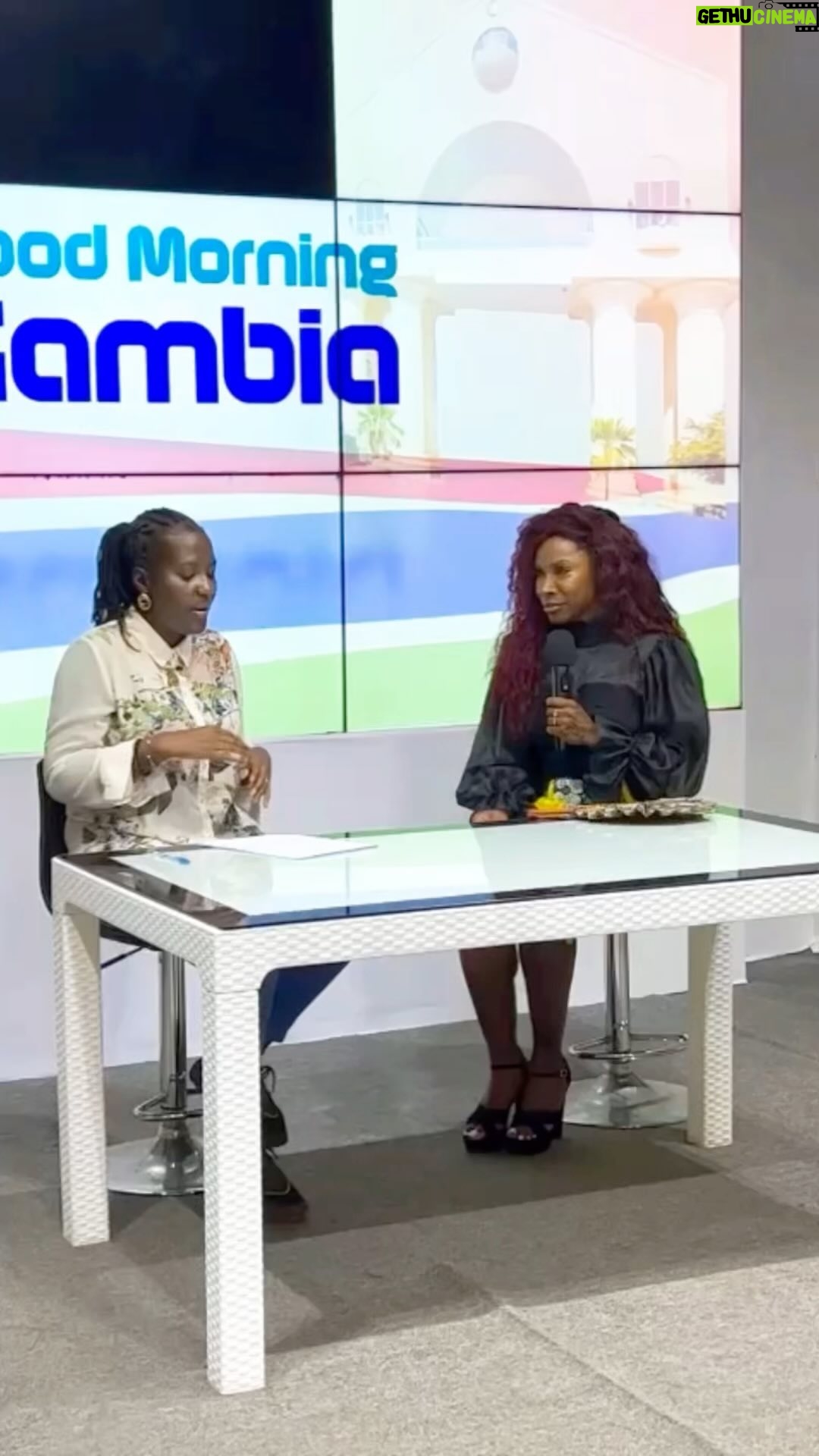 A.J. Johnson Instagram - When my repeated devotion is β Go where I send youβ I go and wake up THE GAMBIA!!!ππ¬π²π€―π€·π½ββοΈ Had a blast doing GOOD MORNING GAMBIA LIVE! Thank you US EMBASSY The Gambia Thank you @thebridgetobetter members @tiffanie_ro @thebradleystudio for joining me!ππΎπ The bridging continuesβ¦..π₯°ππΎ THIS is @thebridgetobetter πΊπΈπ¬π² #awomanwithglobaloptions #motivationmonday #elevation #divine disruption