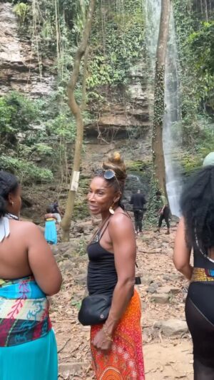 A.J. Johnson Instagram - GHANA!! ❤️🇬🇭

You knowww I love my hikes... but in GHANA??!! Our sound bath meditation hike is EVERYTHING!☺️🙌🏾🙏🏾. 

NO TALKING.... 
just water....
Just peace. 

We start the year turning up the volume of our souls voice beyond the world's noise? 

Oooooweeee!!!! The renewal is EPIC!!

Our silent meditation hike in Ghana is sooo...
Peaceful. 
Refueling.
Resetting. 
Realigning. 

You coming??☺️🙏🏾🇬🇭

THE AJ AKUA REBIRTH RETREAT
DEC 30, 2024- JAN 7, 2025.

Email theajzoneretreats@gmail.com for details.

@tiffanie_ro 
@dancedivashasha 
@jtavar_ 
@soprantygirl 
@syleecia