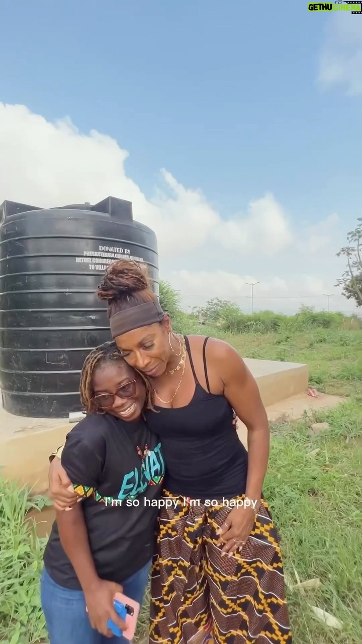A.J. Johnson Instagram - 1 of the service days in THE AJ AKUA REBIRTH RETREAT is continuing to upgrade- renovate and uplift the kids their spirits and their living conditions at VILLAGE OF HOPE ORPHANAGE GHANA!! 1 year ago I donated a fresh water system in the name of my D9 UNITY group Ghana πand it is overwhelming to see the difference fresh water has made! β€οΈππΎπΊπ¬π We visit them next week to love on these kids even more! THIS is #thebridgetobetter #workingwomanwednesday #wcw #wisdom #elevation