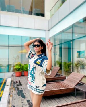 Aadhya Anand Instagram - You give me the kind of feeling people write novels about 🤎
.
.
.
.
Edited by - @omkarnaik__ 
#aadhyaanand #aadhya_anand #fashion #trendyoutfit #bollywood #teenstyle #dreamgirl