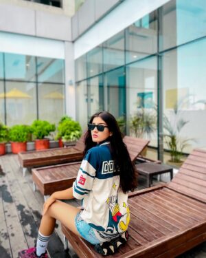 Aadhya Anand Instagram - You give me the kind of feeling people write novels about 🤎
.
.
.
.
Edited by - @omkarnaik__ 
#aadhyaanand #aadhya_anand #fashion #trendyoutfit #bollywood #teenstyle #dreamgirl