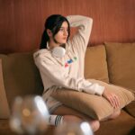 Aadhya Anand Instagram - Sitting pretty🦢 Outfit - @benetton @benetton_india Edited by - @omkarnaik__ #aadhyaanand #aadhya_anand #mi