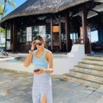 Aadhya Anand Instagram - 💙 . . . . #aadhyaanand #mauritius #travelphotography #bollywoodactor