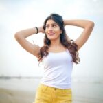 Aadhya Anand Instagram - You’re the only one I sea⛱️🥥 Photography - @deepak_das_photography Makeup - @makeup_by_nainaa Hair - @sunitasingh755 Edited by - @omkarnaik__ #aadhyaanand #aadhya_anand #beachvibes #indianphotography
