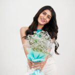 Aadhya Anand Instagram - Find me in a flower field🌻 Edited by - @omkarnaik__ #aadhyaanand #aadhya_anand #fashionphotography