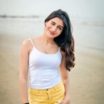 Aadhya Anand Instagram - You’re the only one I sea⛱️🥥 Photography - @deepak_das_photography Makeup - @makeup_by_nainaa Hair - @sunitasingh755 Edited by - @omkarnaik__ #aadhyaanand #aadhya_anand #beachvibes #indianphotography