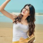 Aadhya Anand Instagram - You’re the only one I sea⛱️🥥 Photography - @deepak_das_photography Makeup - @makeup_by_nainaa Hair - @sunitasingh755 Edited by - @omkarnaik__ #aadhyaanand #aadhya_anand #beachvibes #indianphotography