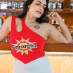 Aanchal Munjal Instagram - I’m exactlyyyy what my top says 🌝 Shot by @khiladii_bhaiyaa Make up by @prassiddhi.thaker Hair by @aarthishanmukhi