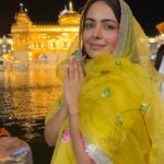 Aanchal Munjal Instagram – Amritsar 💛❤️