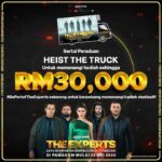 Aaron Aziz Instagram - 💥JOM MENANG RM30,000!💥 Jom join peraduan eksklusif Heist The Truck yang menawarkan hadiah sehingga RM30,000 ringgit! #BePartofTheExperts sekarang untuk berpeluang memenangi hadiah eksklusif ini dengan langkah-langkah berikut: 1. Imbas kod QR atau pergi terus ke laman web www.gempak.com 2. Jawab soalan yang diberikan untuk mendapatkan kod lima digit. Jika anda berjaya menjawab semua soalan, anda akan menerima kod lima digit tersebut. 4. Pergi ke lokasi Heist The Truck yang tertera, dan susun semula kod yang diperolehi pada skrin yang dipaparkan pada Heist The Truck tersebut. 5. Jika anda berjaya pecahkan kod tersebut, anda berpeluang memenangi hadiah eksklusif seperti Mata Ganjaran Petron dan barang kemas daripada Amee Phillips, serta banyak lagi hadiah menarik yang bernilai sehingga RM30,000! Semoga berjaya! Tertakluk kepada terma dan syarat serta notis privasi Akan datang di pawagam seluruh Malaysia pada 23 Mei 2024 ini! #TheExpertsMovie #BePartofTheExperts #SatuRompakanTerbesar #AstroShaw #TGVPictures #blackflagMY • @syafiqkylez @aarondwiaziz @remyishak @missmimilana @raydapdap @maya_karin @tonyeusoff @thedouglaslim @realjayiswazir @hasnulrahmatmustafa @astroshaw @tgvcinemas @blackflag.my Sponsored by : @ameephilips @petron_malaysia