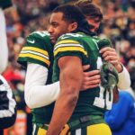 Aaron Rodgers Instagram - Happy 32nd 🎂 to my brother @rcobb18 ♍️ An incredible husband, father, baller, teammate, leader, seeker, mentor, and best friend ❤️ #babycalves #slowblink #