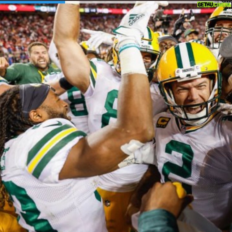 Aaron Rodgers - 341.7K Likes - How can you not be romantic about this game? ❤️ #
