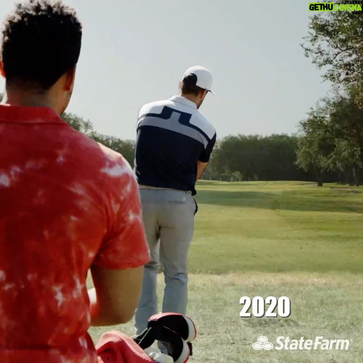 Aaron Rodgers Instagram - This is an #ad. 💪🏼 Something we can all agree on. 👋 @StateFarm @jakefromstatefarm #hittingbombs💣