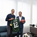 Aaron Rodgers Instagram - Had a really special time in Switzerland 🇨🇭 with @zenithwatches !! 💪🏼❤️ loved getting to meet all the incredible men and women who make these spectacular time pieces, and create such a beautiful culture of excellence and family. #zenithwatches #