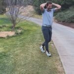 Aaron Rodgers Instagram - O-Line Trip. First round post surgery. Las Vegas. Shadow Creek #17. “Let’s take a photo boys”, moments later…Hole in One!!! 🔥🔥🔥 Thanks to @mcgovenator60 for capturing the moment after!! #golflife #jetslife #2ndCareer1