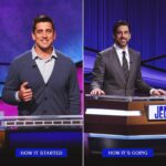 Aaron Rodgers Instagram – Suit > sweater thing, I think we can all agree on that 😂😂 
2 nights to go, check your local listings 🙏🏻💯 #ilovejeopardy #thankful #