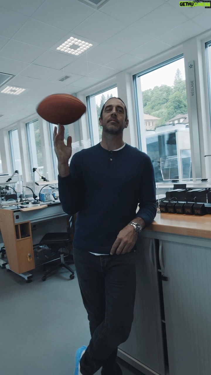 Aaron Rodgers Instagram - #AaronRodgers: A guest of honor getting passionately immersed in the world of innovative watchmaking. It was a pleasure to host our ambassador Aaron Rodgers at the ZENITH Manufacture in Le Locle.