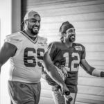 Aaron Rodgers Instagram - Thankful for the daily laughs with @davidbakhtiari and the wisdom from @marcedeslewis #gratitude #