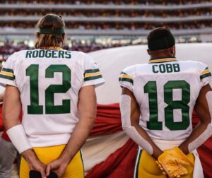 Aaron Rodgers Instagram - Here’s some... #MondayNightGratitude for some of the incredibly special people in my life, with some pictures from the last beautiful year. 

@shailenewoodley, thanks for letting me chase after you the first couple months after we met, and finally letting me catch up to you and be a part of your life. Thanks for always having my back, for the incredible kindness you show me and everyone you meet, and for showing me what unconditional love looks like, I love you and am grateful for you. 
To the men I got to share the QB room with everyday, Matt, Nathaniel, Luke, @jordan3love and @kurtbenkert , you guys made every day so much fun and I’m so thankful for the daily laughs and stress relief you brought me every week of the year. I love you guys. 

To the Friday Crew, @aiydacobb , @rcobb18 , @frankieshebby , and @davidbakhtiari , I loved every moment we got to spend together this year. Your love and support was overwhelming, and I cherish the friendships I have with each of you.
To my teammates, past and current, you are the icing on the beautiful cake we call our job; football. the friendships that we have will transcend our collective time in this game and I am so thankful for the role that each of you have played in making my life that much better. I love you guys, and cherish the memories we’ve made. 

To everyone else, 
Spread love and gratitude you beautiful people, and read a book once in a while too while you’re at it. Love and peace ❤️❤️