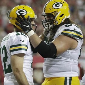 Aaron Rodgers Instagram - Happy birthday @davidbakhtiari #69 in your program, #1 in our hearts. Thanks for watching my back 💪🏼 #hbd🎂 #