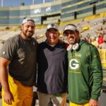 Aaron Rodgers Instagram - About last night...❤️ This is James Campen, former Green Bay packer player and coach, but he’s always been more than just a coach. He has been a mentor, confidant, father figure, supporter, and Friend to SO MANY players over the last 3 decades. As just about any player who played for/with him for years would attest, we are all better for having been around Jimmy. You’re a better person than a coach my friend, and you’re a tremendous coach. ❤️ #footballisfamily #yims #gratitude #
